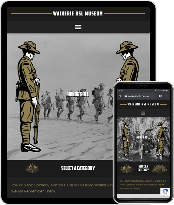 Waikerie RSL Website Design