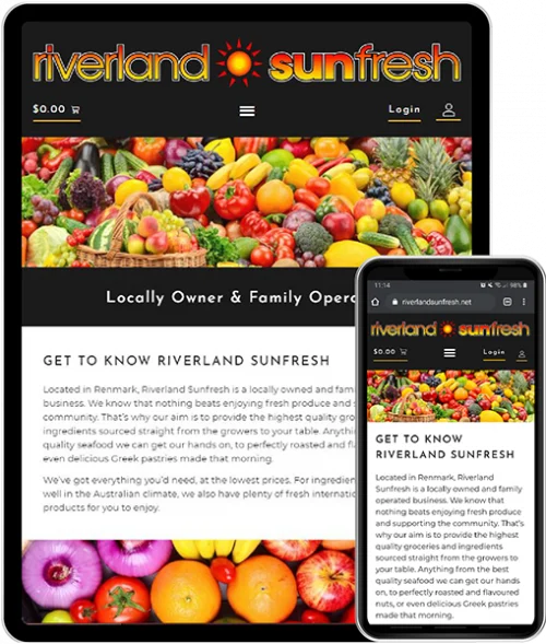 Riverland Sunfresh Mobile Tablet